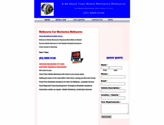 abouttownmobile.net.au screenshot