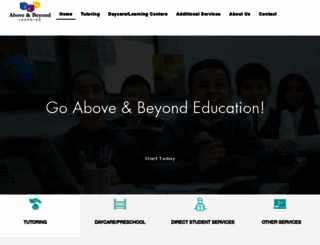 above-and-beyondlearning.com screenshot