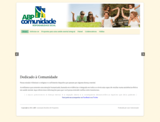 abpcomunidade.org.br screenshot