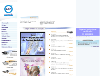 abpilates.com.br screenshot