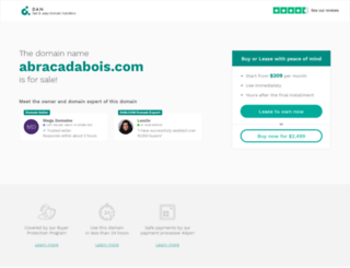 abracadabois.com screenshot