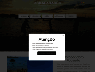 abracadabrapousada.com.br screenshot