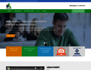 abracomex.org screenshot