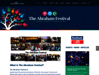 abrahamfestival.org screenshot