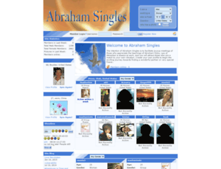 abrahamsingles.com screenshot