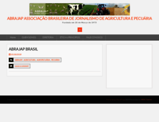 abrajap.org.br screenshot