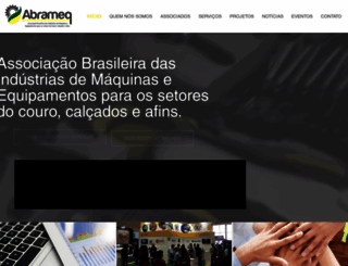 abrameq.com.br screenshot