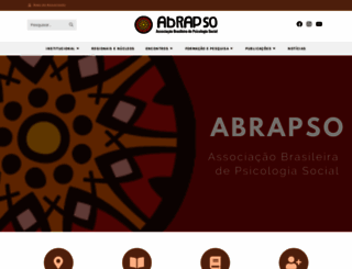 abrapso.org.br screenshot