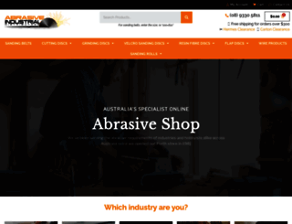 abrasiveindustrial.com.au screenshot