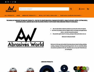 abrasivesformetal.co.uk screenshot
