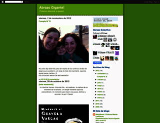 abrazogigante.blogspot.com screenshot