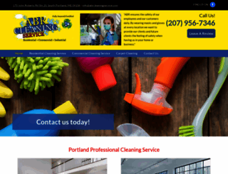 abrcleaningservice.com screenshot