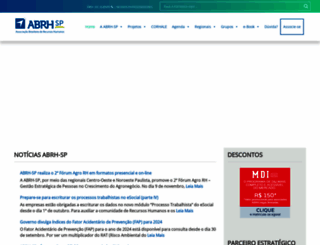 abrhsp.org.br screenshot