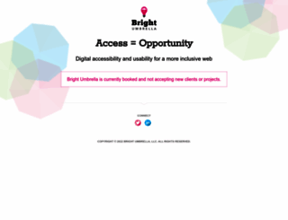 abrightumbrella.com screenshot