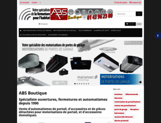 absboutique.fr screenshot