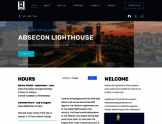 abseconlighthouse.org screenshot