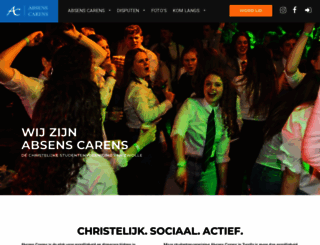 absenscarens.nl screenshot