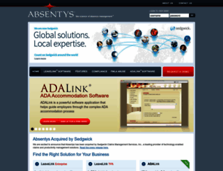 absentys.com screenshot