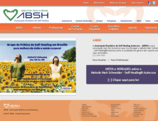 absh.org.br screenshot