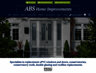 abshomeimprovements.co.uk screenshot