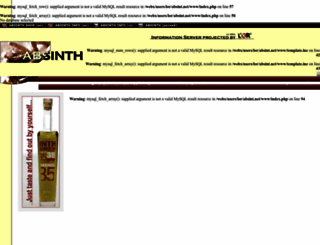 absinth-info.com screenshot