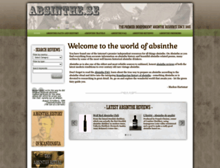 absinthe.se screenshot