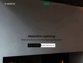 absinthelights.com screenshot