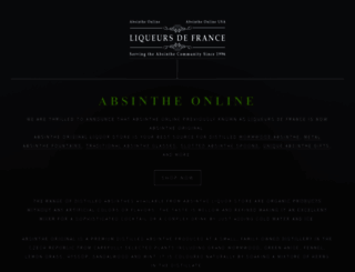 absintheonline.com screenshot
