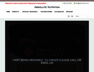 absnutrition.com screenshot