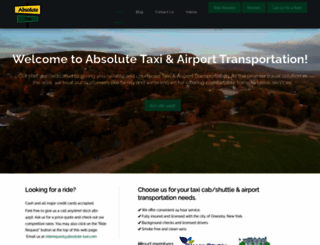 absolute-taxi.com screenshot