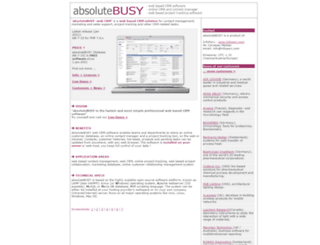 absolutebusy.com screenshot