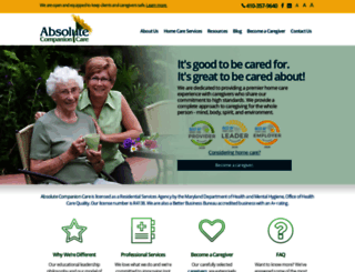 absolutecompanion.com screenshot