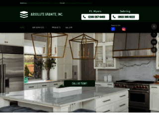 absolutegraniteinc.net screenshot