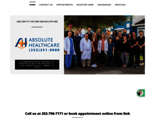 absolutehealthcare.org screenshot