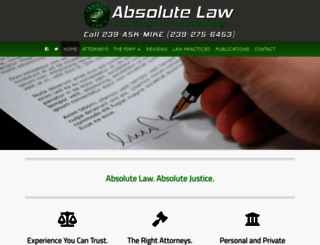 absolutelaw.net screenshot