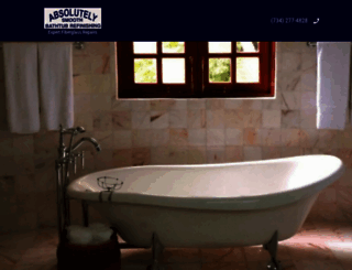 absolutelysmoothbathtubs.com screenshot