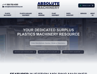 absolutemachinery.com screenshot