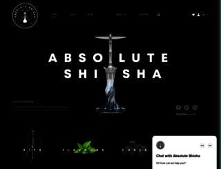 absoluteshisha.com.au screenshot
