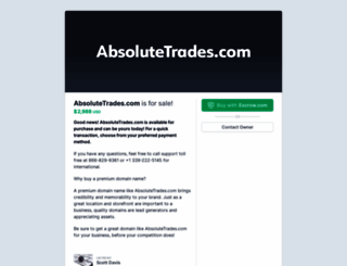 absolutetrades.com screenshot