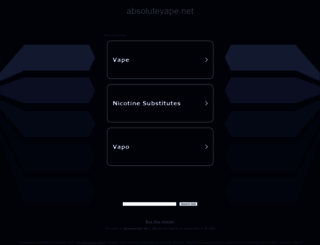 absolutevape.net screenshot
