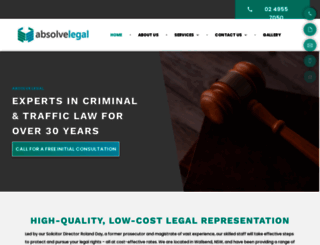 absolvelegal.com.au screenshot