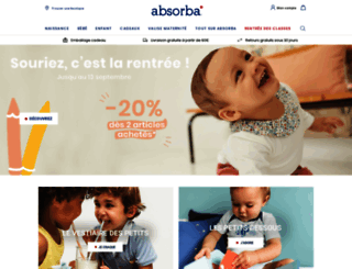 absorba.fr screenshot