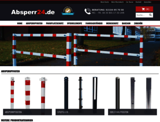 absperr24.de screenshot