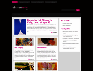 abstractartist.org screenshot