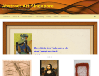 abstractartsg.org screenshot