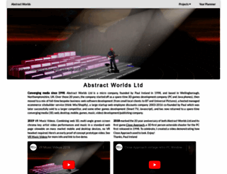 abstractworlds.com screenshot