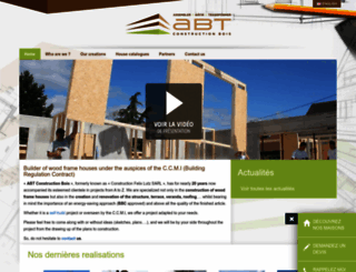 abt-constructionbois.fr screenshot