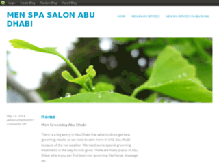 abudhabimengrooming.blog.com screenshot