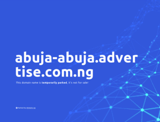abuja-abuja.advertise.com.ng screenshot