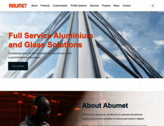 abumet-nigeria.com screenshot